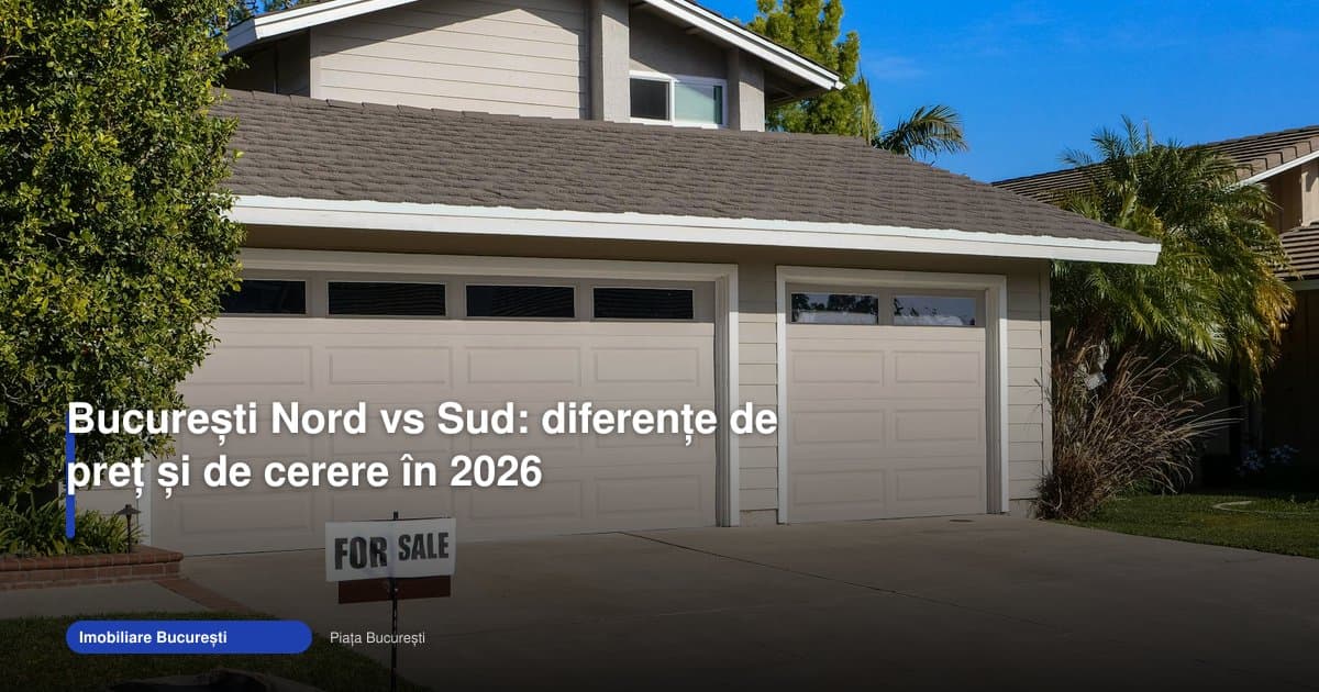 bucuresti nord vs sud preturi: ce s-a schimbat în 2026