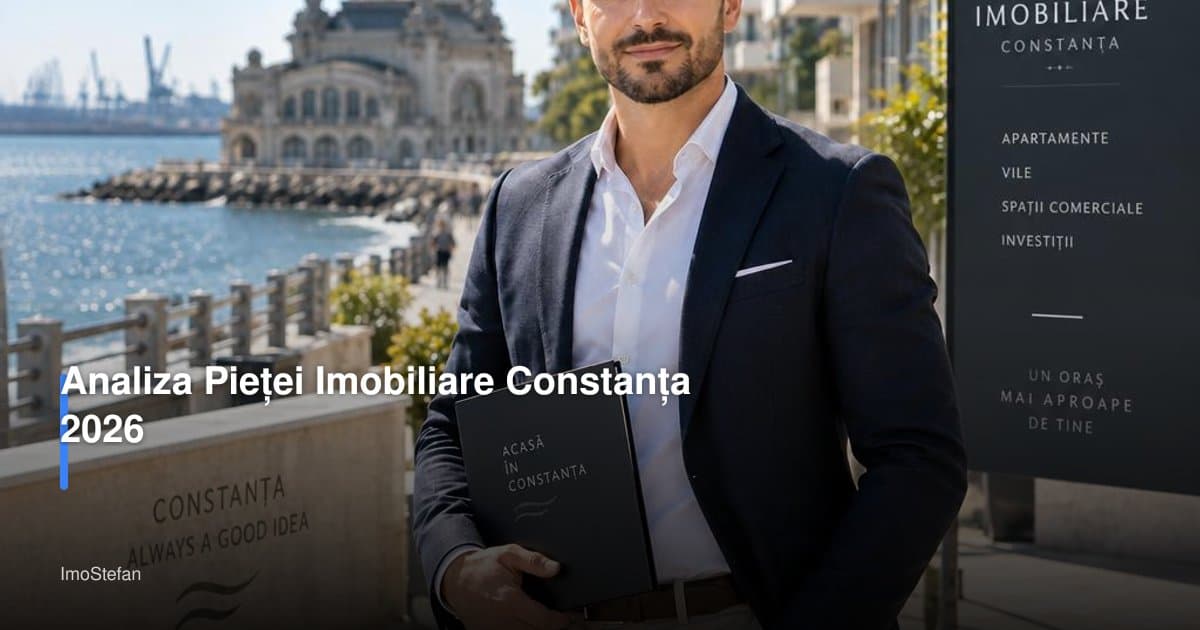 Analiza Pieței Imobiliare Constanța 2026